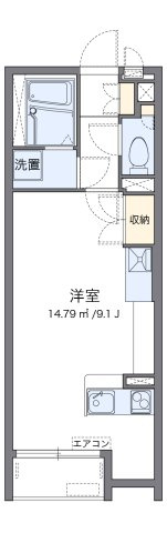 【間取り】 | レオネクストカーサフェリーチェ | 代表的な間取のため実際の間取とは異なる場合があります