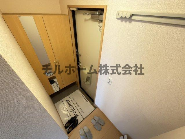 ウィステリアの玄関|当社、チルホームのHPもご覧ください(^^)/物件情報多数♪