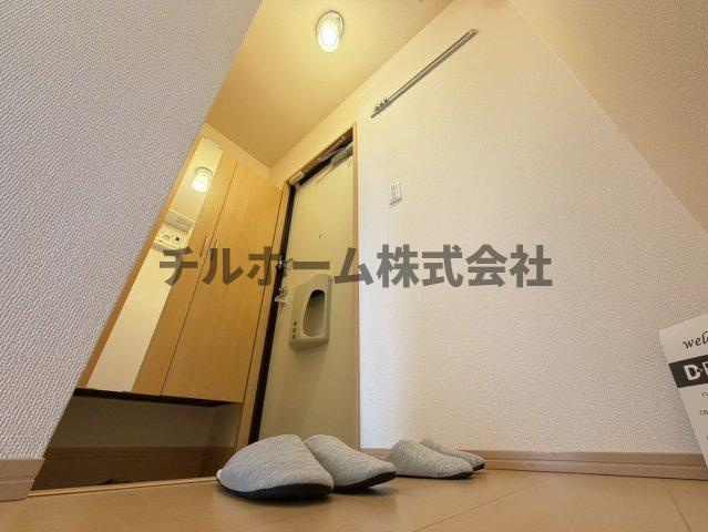 ウィステリアの玄関|当社、チルホームのHPもご覧ください(^^)/物件情報多数♪