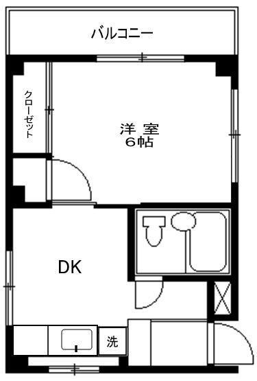 【間取り】 | エクセルピア西糀谷