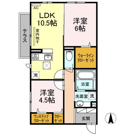 Comfort Spaceの間取り