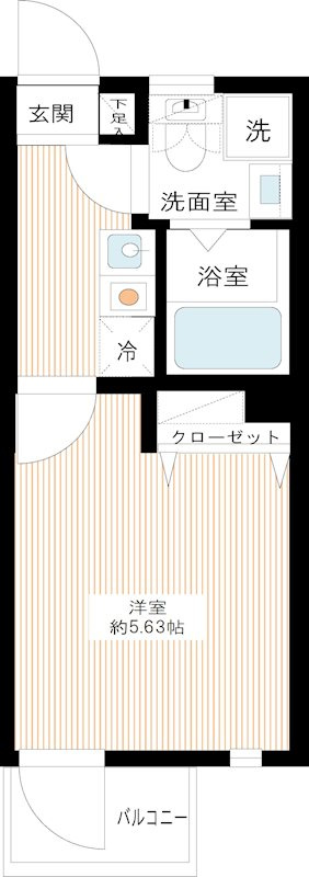 カーサ・コスタ富士見台 の間取り|間取りです。