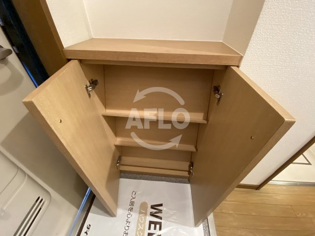 シャルマンハイム大淀の収納|シャルマンハイム大淀　シューズボックス