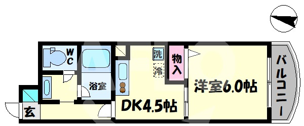 シャルマンハイム大淀の間取り|シャルマンハイム大淀　間取り