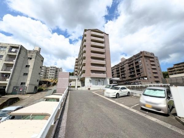 東明野ハイツのその他|現地前面道路の写真です。