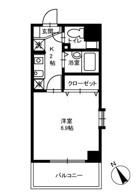 ミリアビタNO.13の間取り