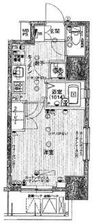 【間取り】 | パークウェル神田EAST弐番館