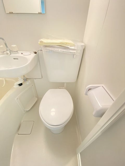 尼崎市名神町１丁目の賃貸マンションのトイレ
