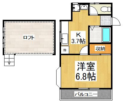 アヴェイラ朝霞の間取り