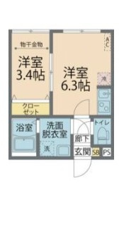 カインドネス狭山ヶ丘の間取り