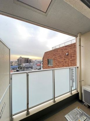 ドミール所沢Ⅴのバルコニー