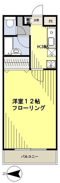 ＥＮハイツエコの間取り