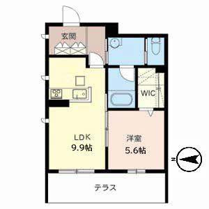 ブランエ　別院の間取り