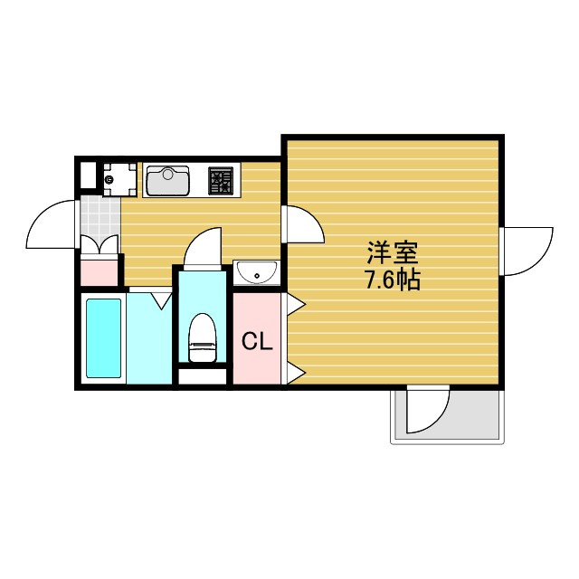 ラ　ファミーユ　ケイの間取り
