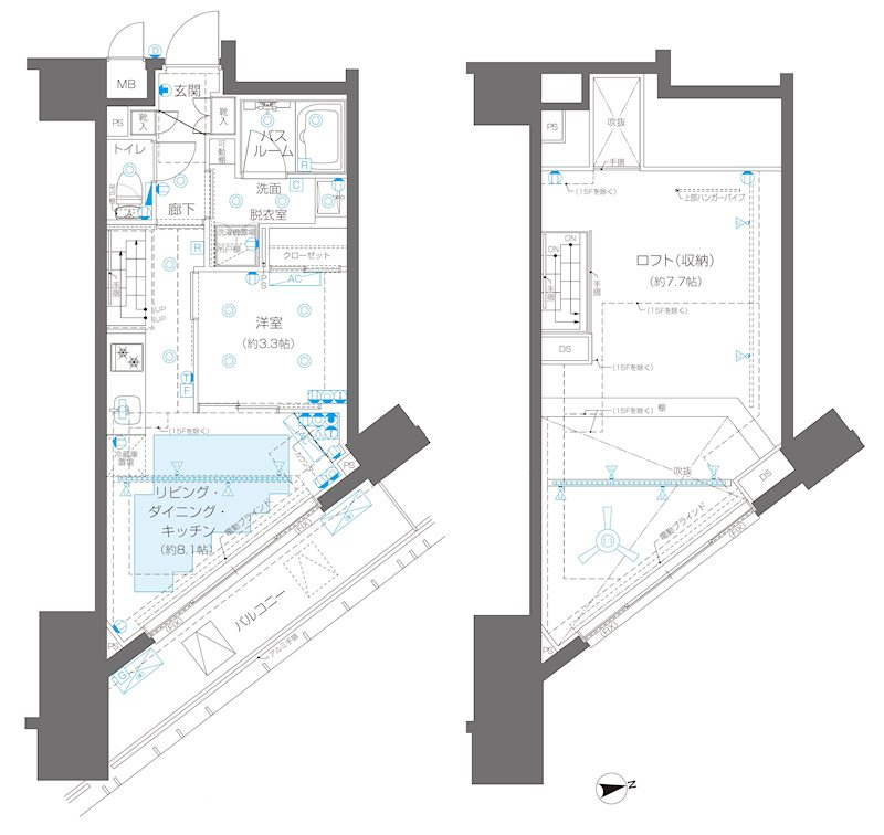 新品家具付きマンション新宿11(KaGood東京)の間取り|※間取りと異なる場合は現状を優先します。