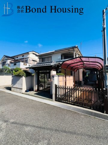 敷地面積約66坪以上確保　宮下　築32年の前面道路含む現地写真