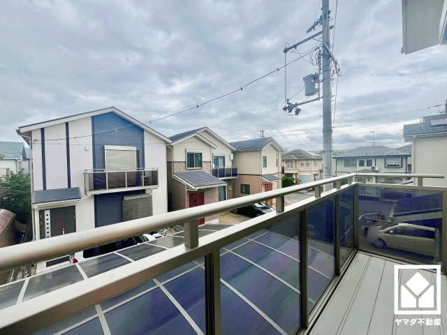 大津市下阪本3丁目のバルコニー