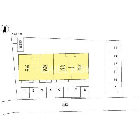 サイレントの区画図|当社、チルホームのHPもご覧ください(^^)/物件情報多数♪