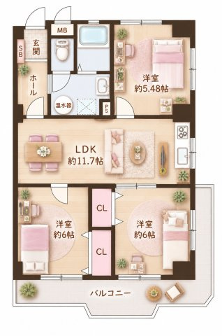 御殿山パレスの間取り|間取り図はいかがですか？ご希望を叶える間取りですか？リビングの広さは？水回りの位置は？カウンターキッチン？など色々な情報が集約されています。弊社ではリフォームなどのご相談も承っております。