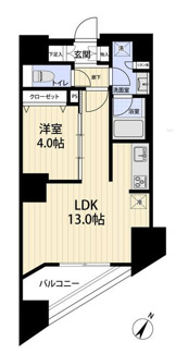 【間取り】 | レックス日本橋水天宮プレミアタワー