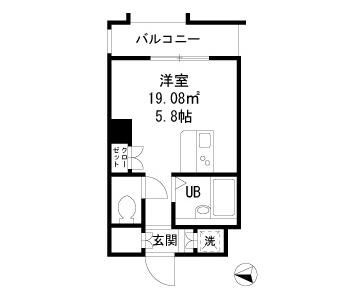 ダイヤモンドレジデンス新宿の間取り