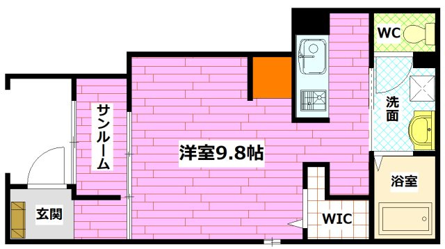 サニーガーデンYの間取り