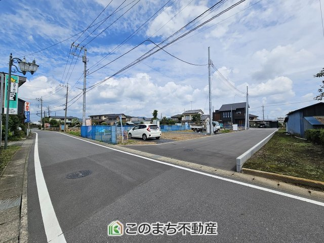 いろどりアイタウン栃木市大平町西野田26-P1の前面道路含む現地写真|前面道路含む現地写真