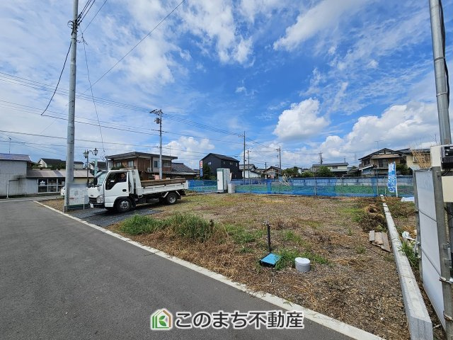 いろどりアイタウン栃木市大平町西野田26-P1の外観|建築中現地写真（同社施工の完成物件・モデルハウスがご見学できます）