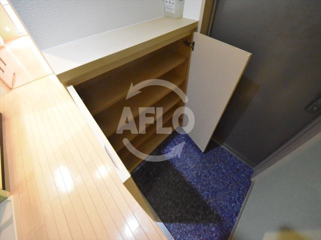 ヴィラタワー谷町の収納|ヴィラタワー谷町　シューズボックス