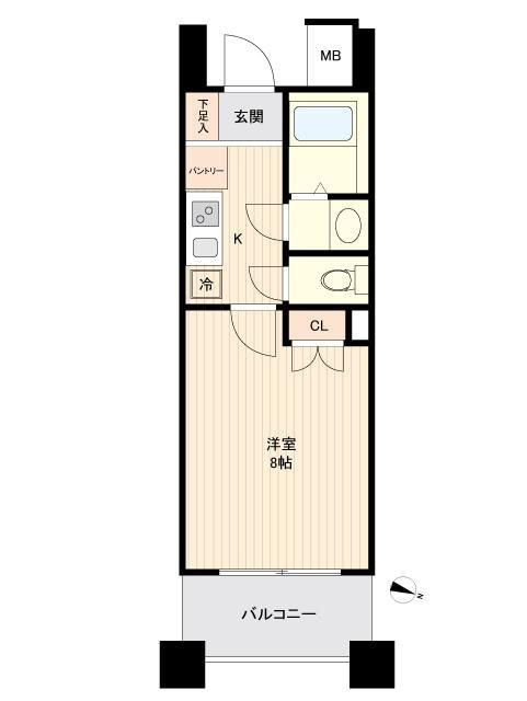 ドゥーエ板橋の間取り