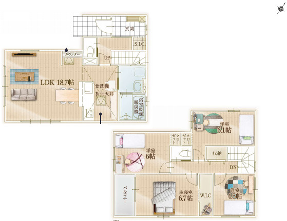 上尾市本町　2期　新築一戸建て　02