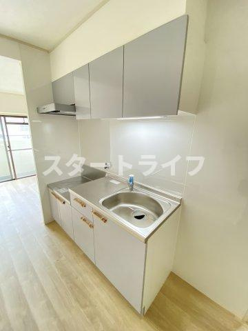大阪市淀川区十三元今里２丁目の賃貸マンションのキッチン