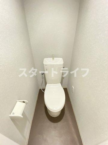 大阪市淀川区十三元今里２丁目の賃貸マンションのトイレ
