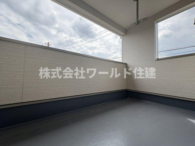 飯能市笠縫第24＿のバルコニー