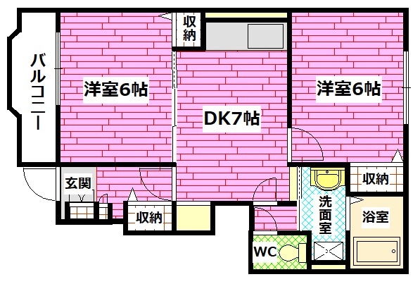 クレストールMの間取り