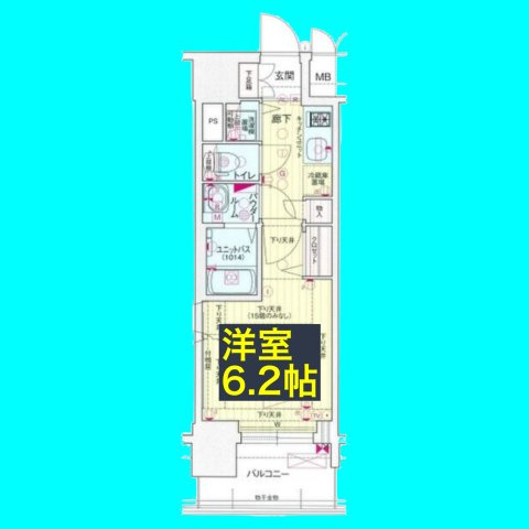 プレサンス錦ラウムの間取り