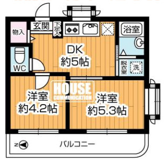 ベルトピア東灘の間取り