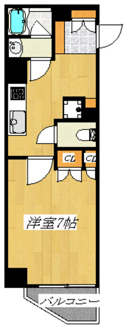ベルシード東十条ツインズＡの間取り|角部屋です！
