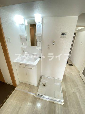 大阪市淀川区十三元今里２丁目の賃貸マンションの洗面所