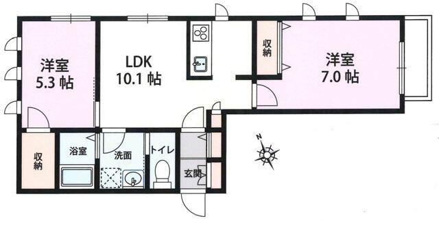 モンテベルナの間取り
