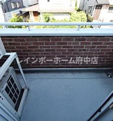 マスコットパレスのバルコニー