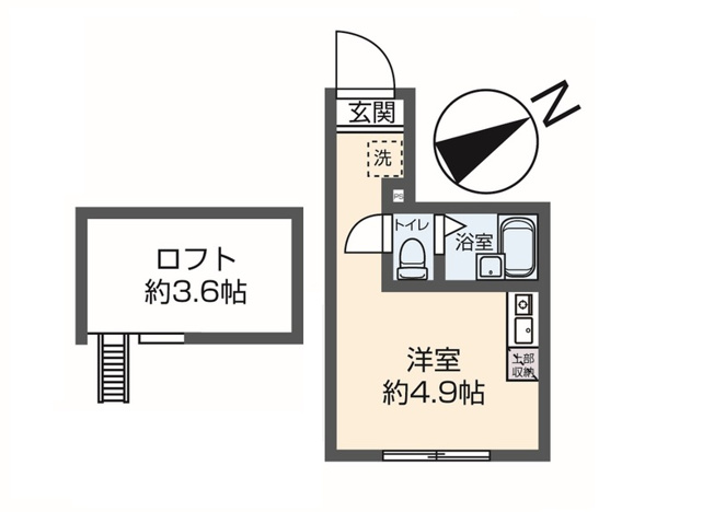 【間取り】 | グローリア北千住