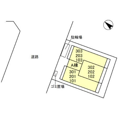 【区画図】 | ノーブルヴィラ錦町Ⅰ