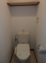 三恵中田パレスのトイレ|トイレもきれいです