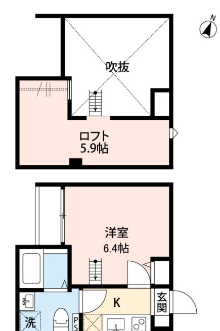 コンフォールの間取り