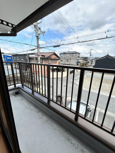 倉敷のバルコニー