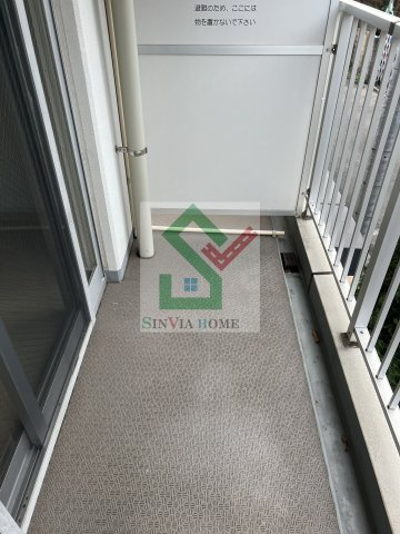センチュリー小平美園町マンションのバルコニー