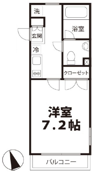 センチュリー小平美園町マンションの間取り