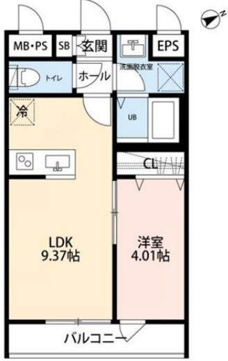 リーブルファイン東宮原の間取り