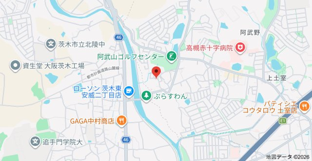 パル高槻の地図